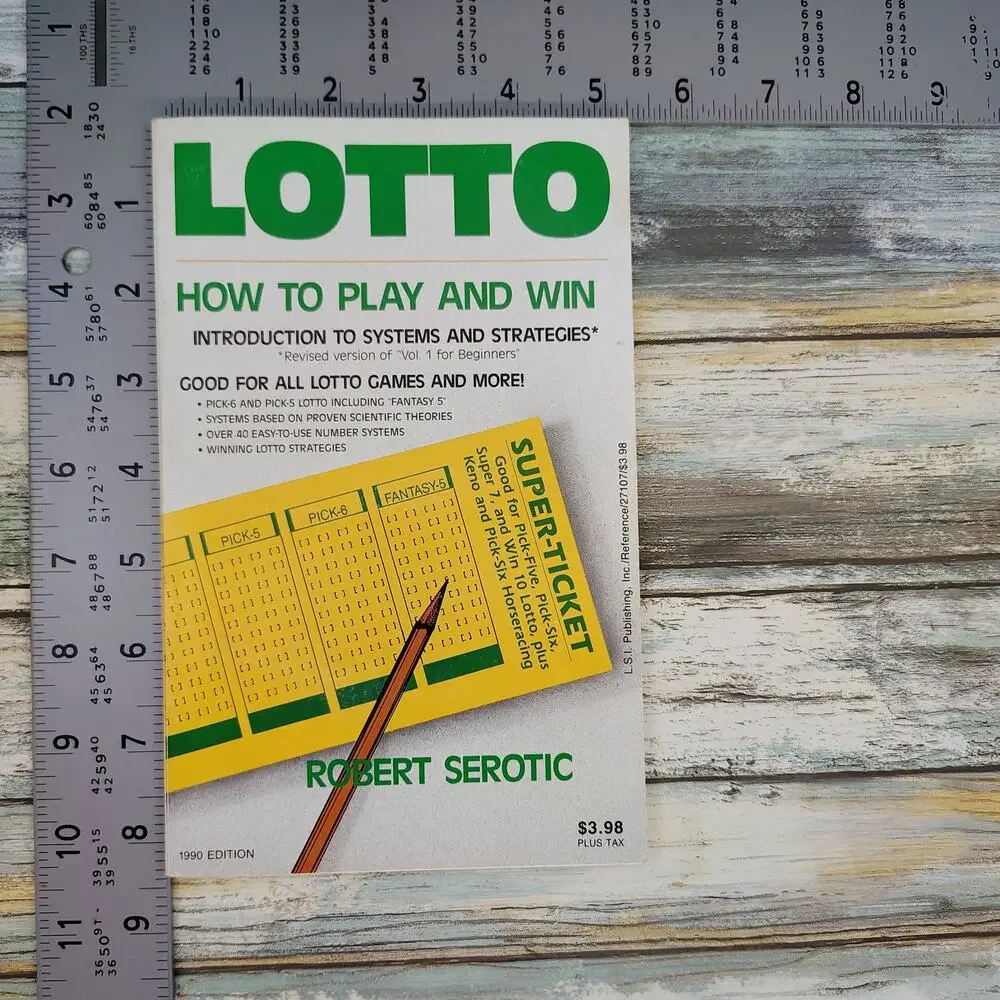 Vintage Book lotto planner